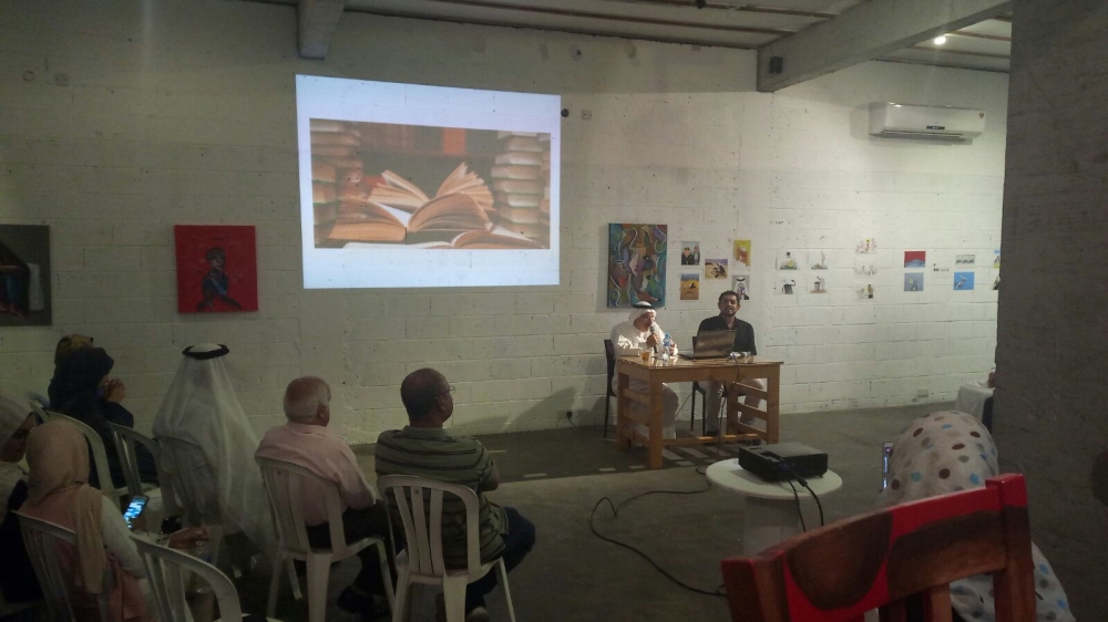 "أجمل 10 روايات" بتجربة حسن مدن في أمسية ثقافية بـ"مشق جاليري"