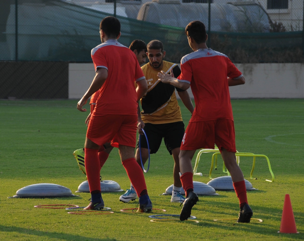 منتخب الناشئين الكروي يعسكر داخلياً قبل وديتي الإمارات