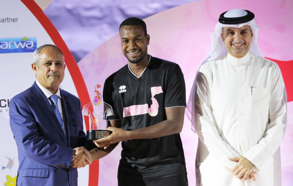 تكريم الأفضل في دوري خالد بن حمد لذوي الإعاقة