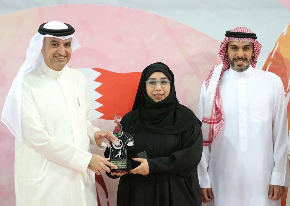 تكريم الأفضل في دوري خالد بن حمد لذوي الإعاقة