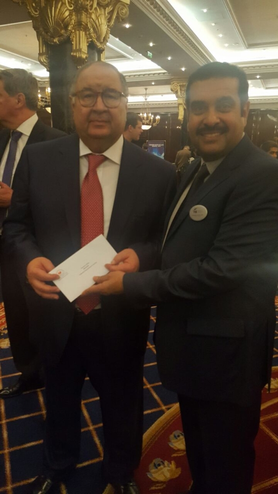 عثمانوف يشيد بجهود اتحاد المبارزة في تطوير اللعبة دولياً