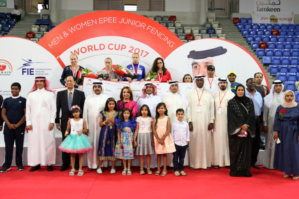 الكرواتية جوكيك تحقق كأس العالم لسلاح الأيبيه لفردي السيدات في البحرين