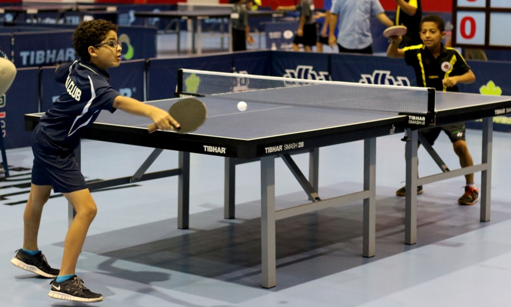 منافسات قوية في انطلاق دوري الأشبال والناشئين لكرة الطاولة