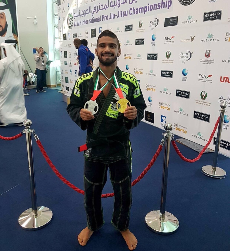 4 ميداليات ملونة لمنتخبنا الوطني للجوجيتسو بـ"دولية العين"