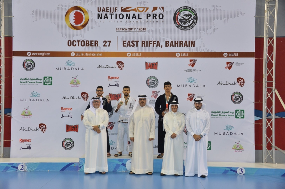 البحرين تحصد 27 ميدالية ملونة ببطولة محترفي الجوجيتسو