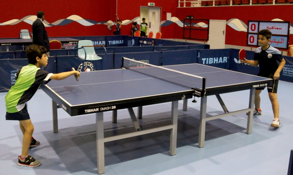 انتصارات مثيرة في دوري الناشئين والأشبال لكرة الطاولة