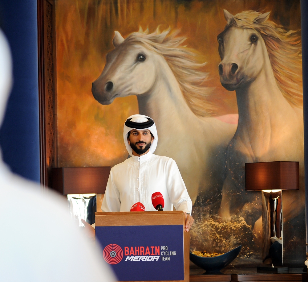 ناصر بن حمد: "بحرين مريدا للدراجات" صنع الإنجاز في فترة قياسية