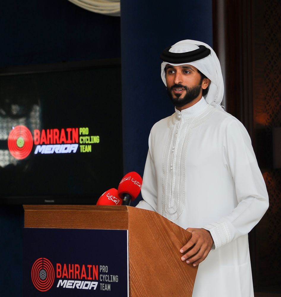 ناصر بن حمد: "بحرين مريدا للدراجات" صنع الإنجاز في فترة قياسية