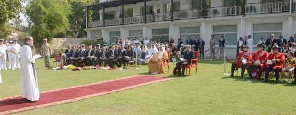 وزير الخارجية يشارك في إحياء ذكرى يوم الهدنة بسفارة المملكة المتحدة