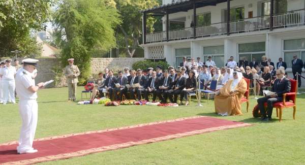 وزير الخارجية يشارك في إحياء ذكرى يوم الهدنة بسفارة المملكة المتحدة