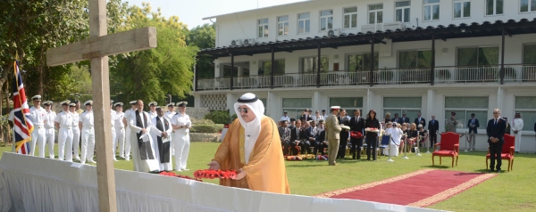 وزير الخارجية يشارك في إحياء ذكرى يوم الهدنة بسفارة المملكة المتحدة