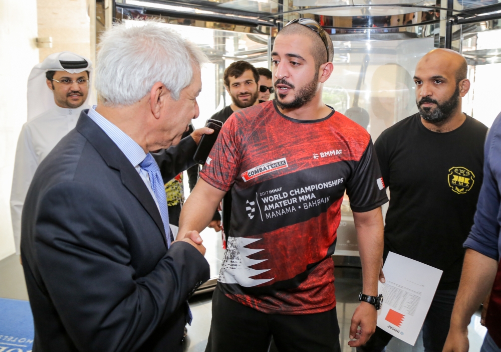 خالد بن حمد: نثق بقدرة مقاتلي المنتخب على تخطي التحديات مهما كبرت