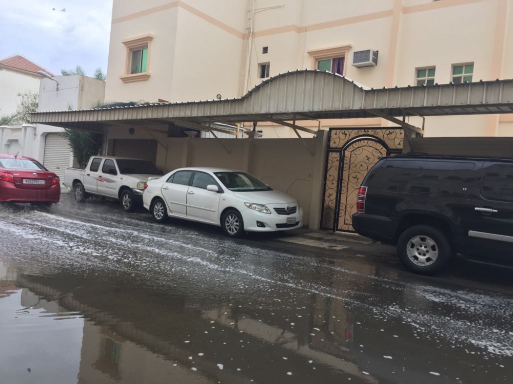 بالصور .. جانب من أمطار البحرين الخميس