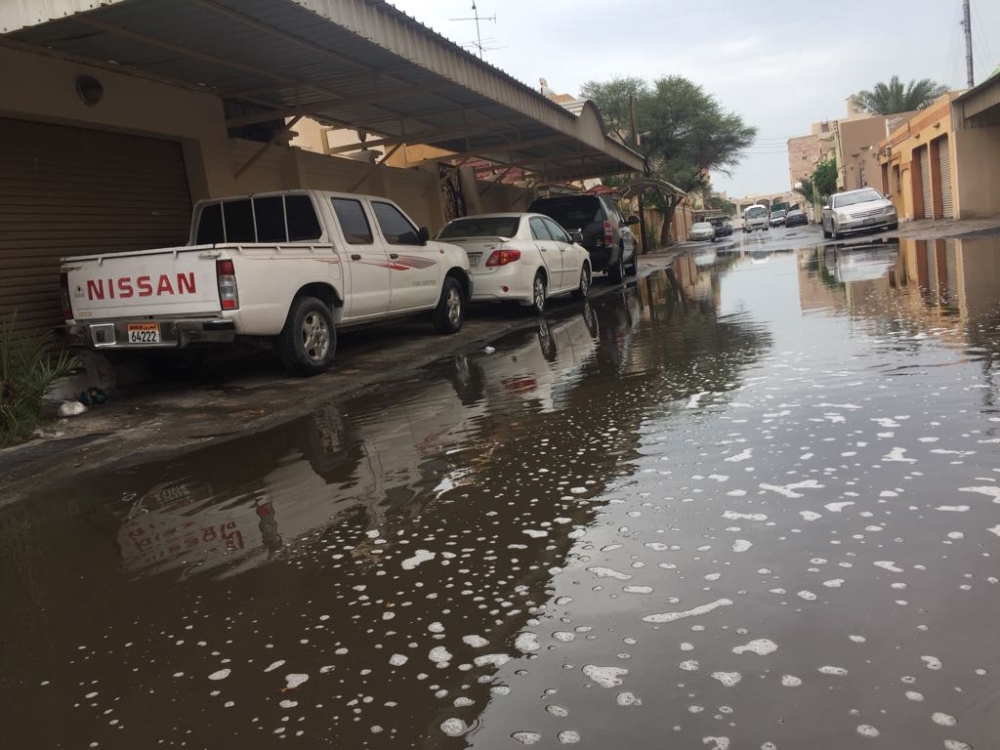 بالصور .. جانب من أمطار البحرين الخميس
