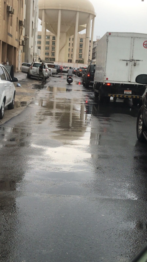 بالصور .. جانب من أمطار البحرين الخميس