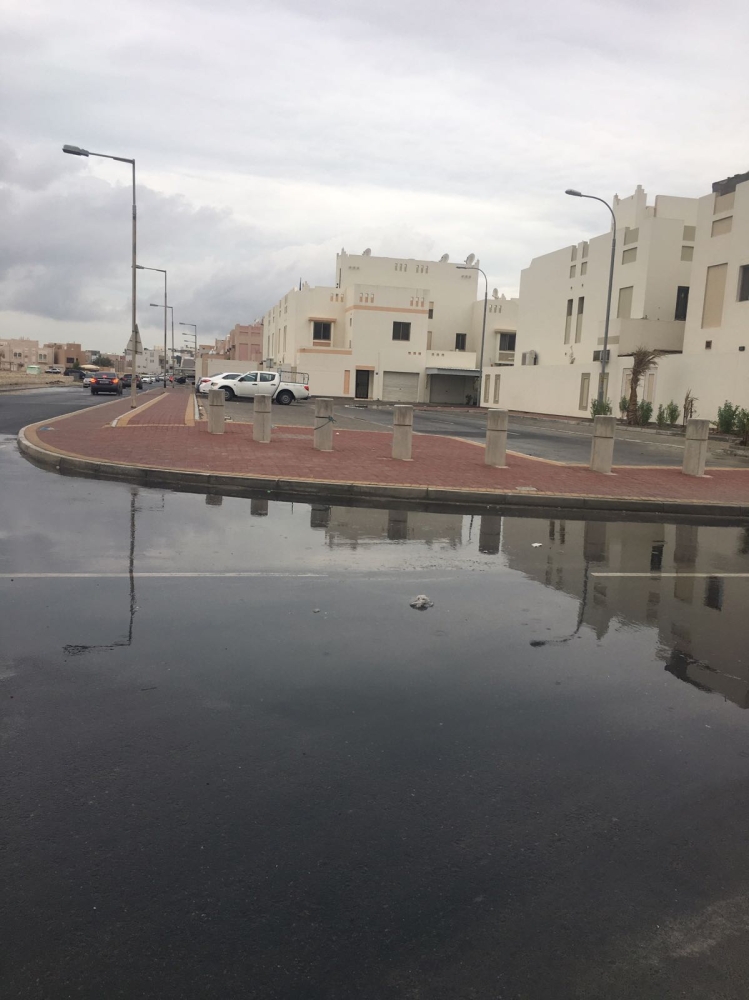 بالصور .. جانب من أمطار البحرين الخميس