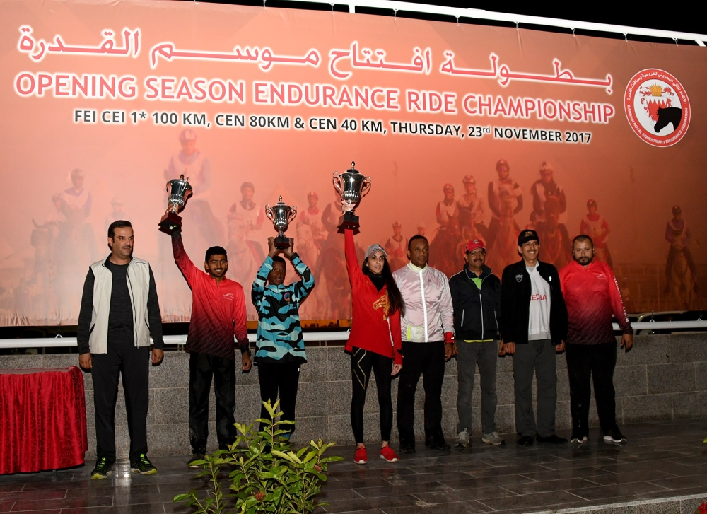 مستويات قوية ساهمت بنجاح السباق الافتتاحي للقدرة