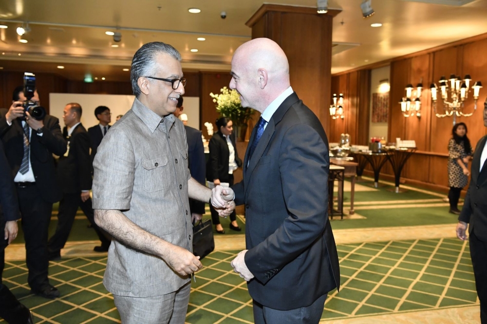 سلمان بن إبراهيم: تعميق الشراكة مع "الفيفا" لخدمة الكرة الآسيوية