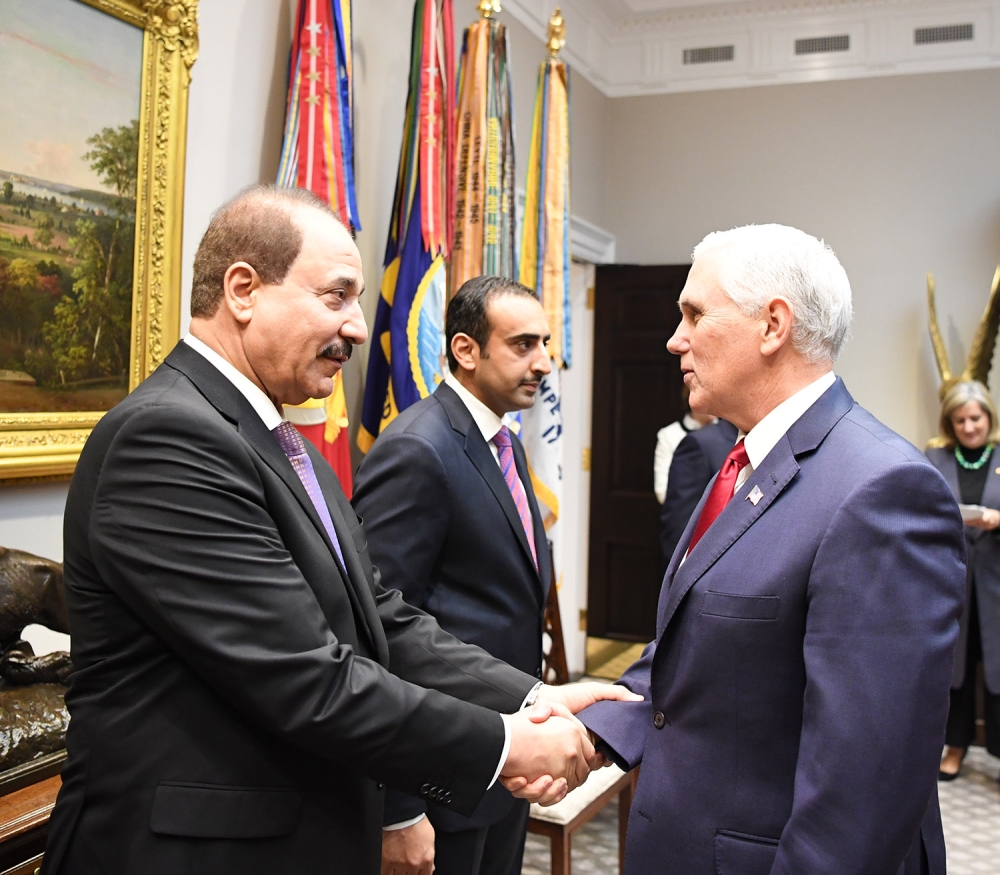 ولي العهد: تطور العلاقات البحرينية الأمريكية يستند على أسس قوية من التعاون الحيوي