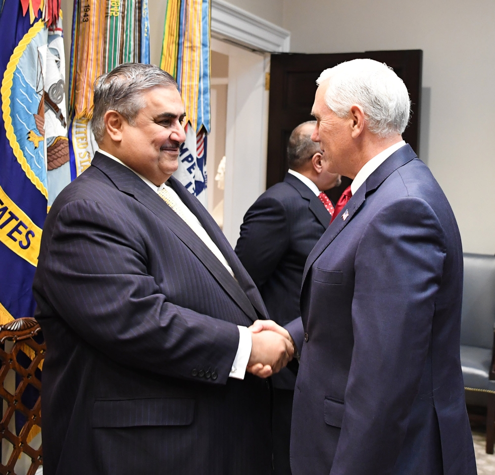 ولي العهد: تطور العلاقات البحرينية الأمريكية يستند على أسس قوية من التعاون الحيوي