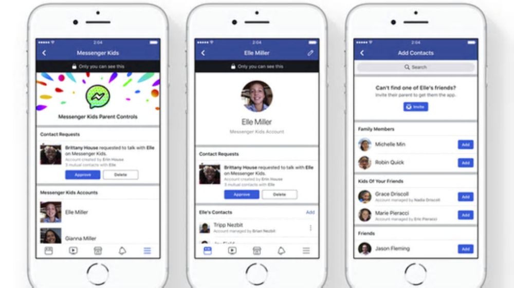 فيسبوك تطلق تطبيقاً للأطفال تحت 13 عاماً