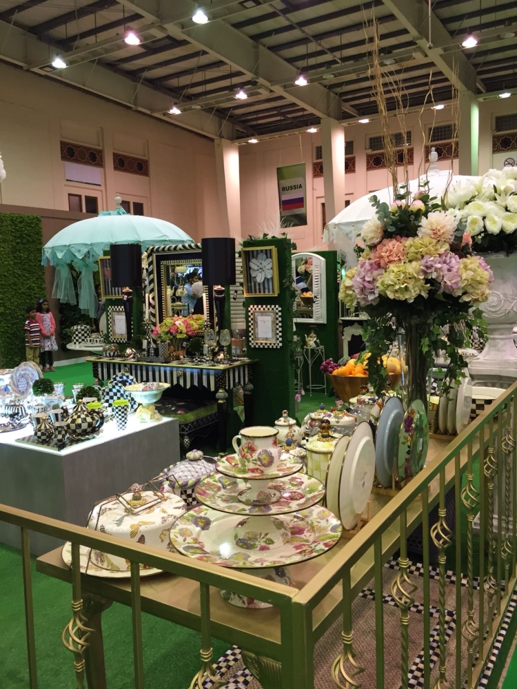 معلومات وأفكار وتجارب زراعية في معرض الحدائق