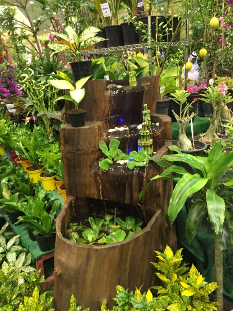 معلومات وأفكار وتجارب زراعية في معرض الحدائق