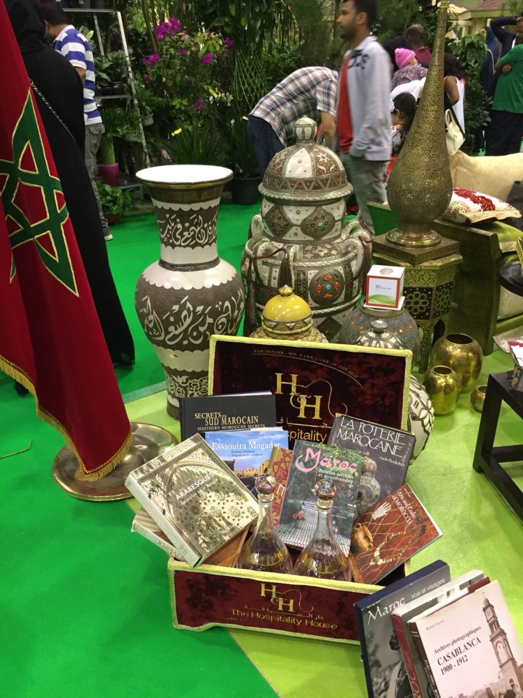 معلومات وأفكار وتجارب زراعية في معرض الحدائق