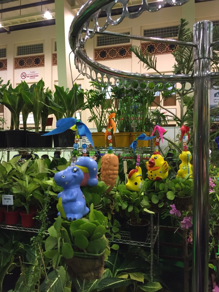 معلومات وأفكار وتجارب زراعية في معرض الحدائق