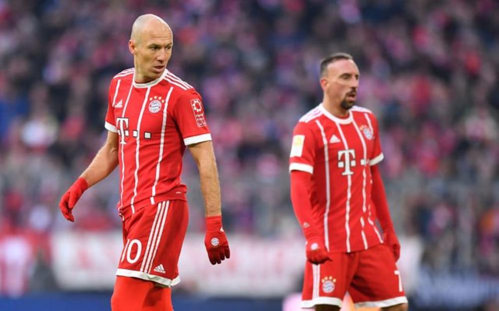 البافاري يدرس البدائل المطروحة لتعويض روبين وريبيري