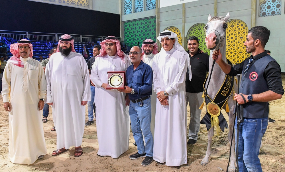 عبدالعزيز آل سعود يتوّج أبطال "فيصل بن حمد لجمال الخيل العربية"