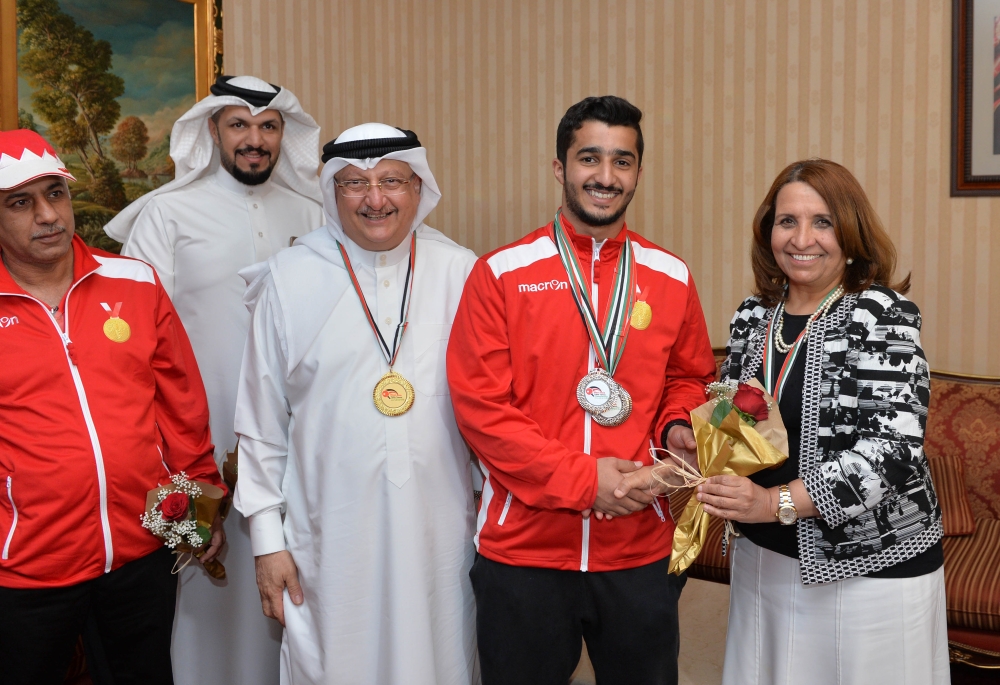 عسكر وحياة بنت عبدالعزيز في مقدمة مستقبلي أبطال غرب آسيا للطاولة