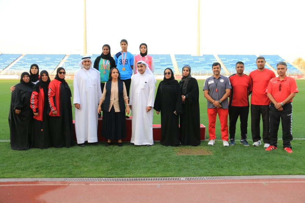 "الحد الثانوية" تفوز بلقب ألعاب القوى لمدارس الثانوية