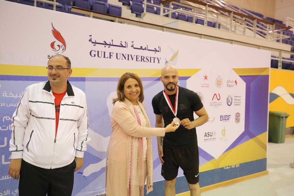 اختتام منافسات البطولة الثانية لكرة الطاولة للجامعات البحرينية