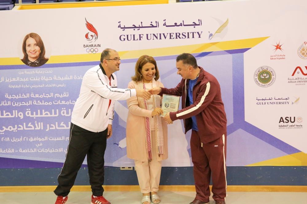 اختتام منافسات البطولة الثانية لكرة الطاولة للجامعات البحرينية