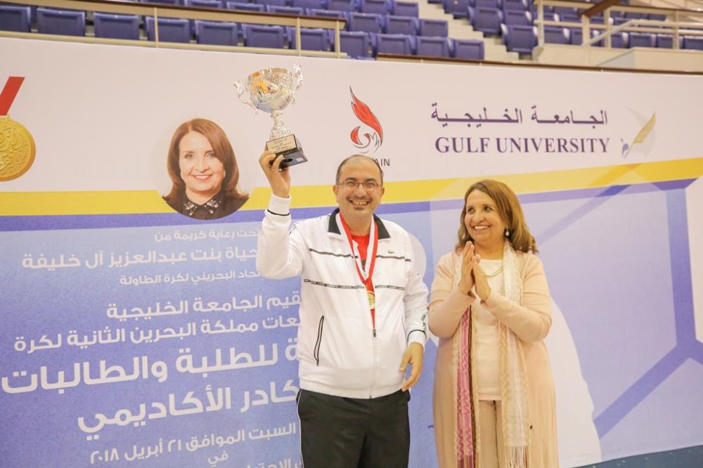 اختتام منافسات البطولة الثانية لكرة الطاولة للجامعات البحرينية