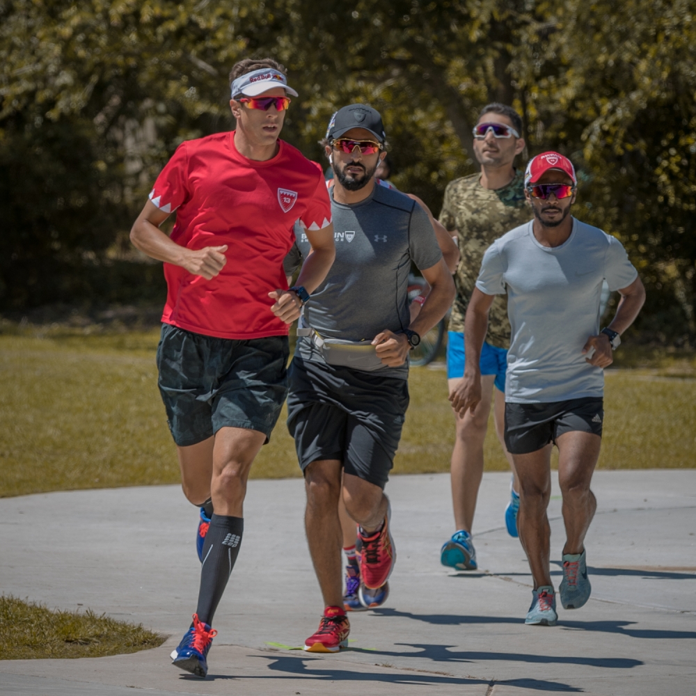 ناصر بن حمد: الفريق سيجتاز التحديات في سباق تكساس للرجل الحديدي