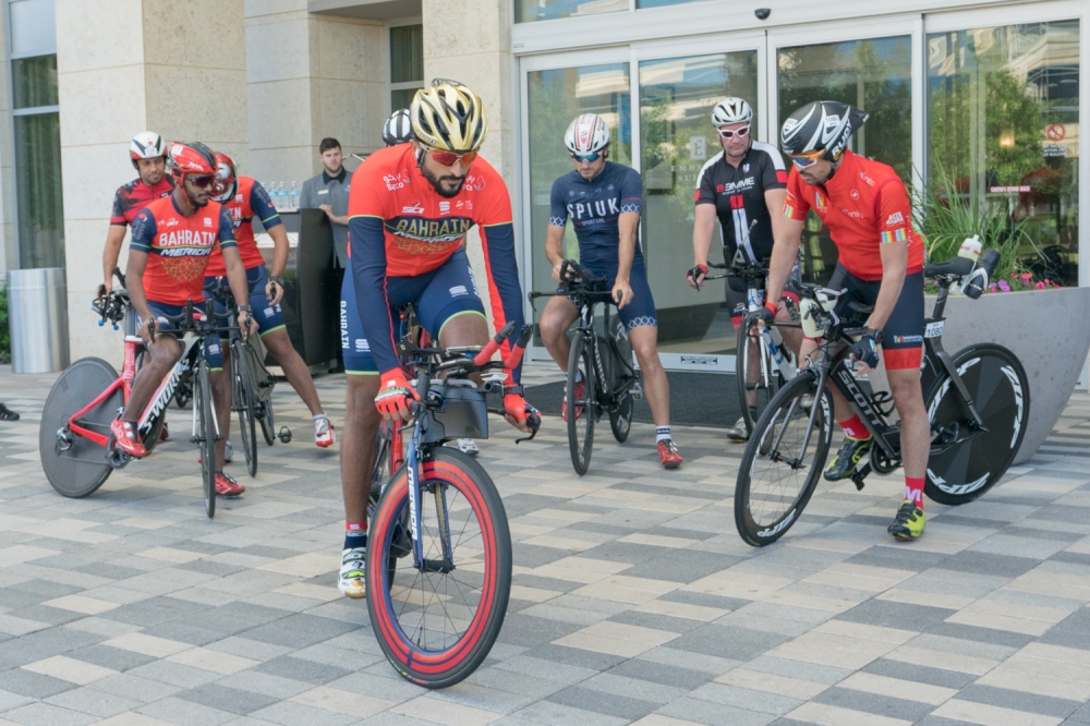 ناصر بن حمد: الفريق سيجتاز التحديات في سباق تكساس للرجل الحديدي