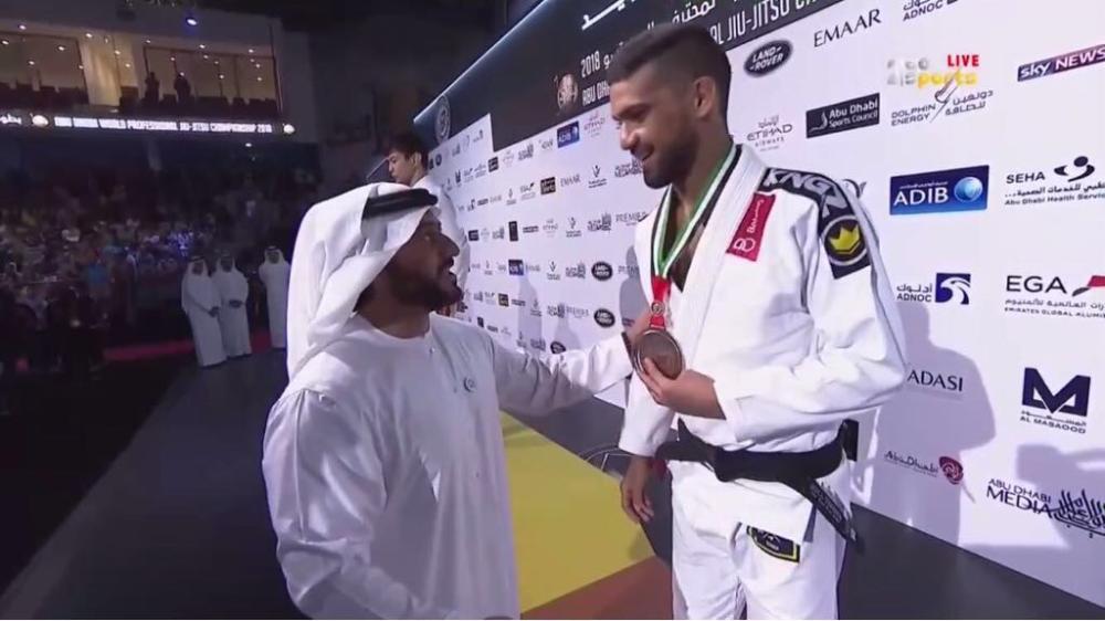 الخياط يهنئ بإنجاز الجوجيتسو في عالمية أبوظبي