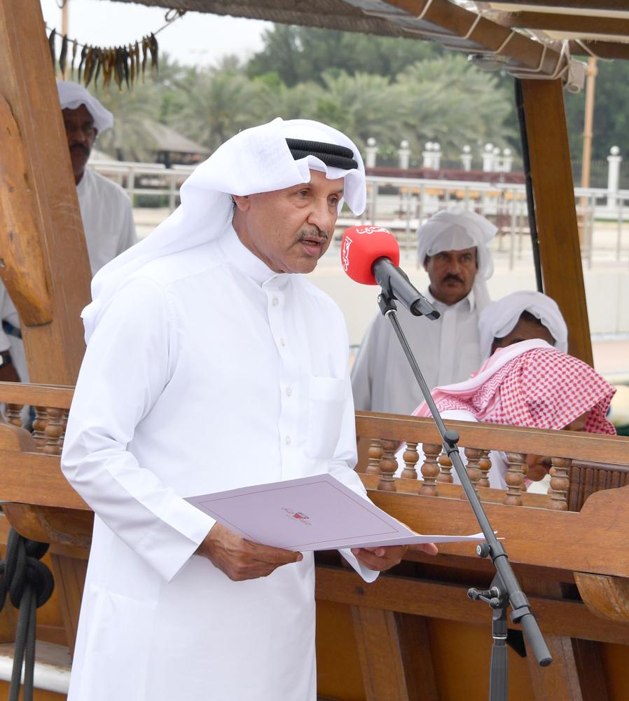 الملك يبارك إعادة بناء فرجان المحرق القديمة