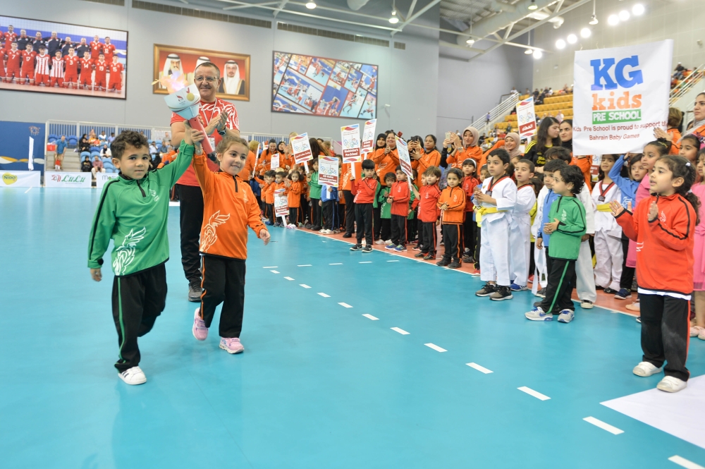 "الأولمبية" تدشن أكبر تجمع رياضي للأطفال على مستوى البحرين