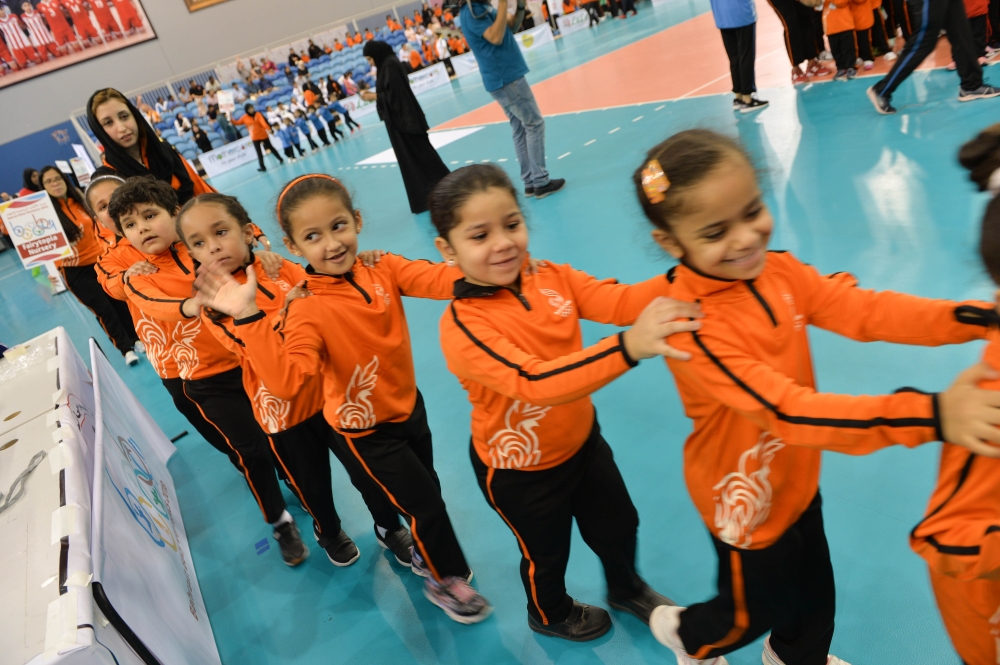 "الأولمبية" تدشن أكبر تجمع رياضي للأطفال على مستوى البحرين
