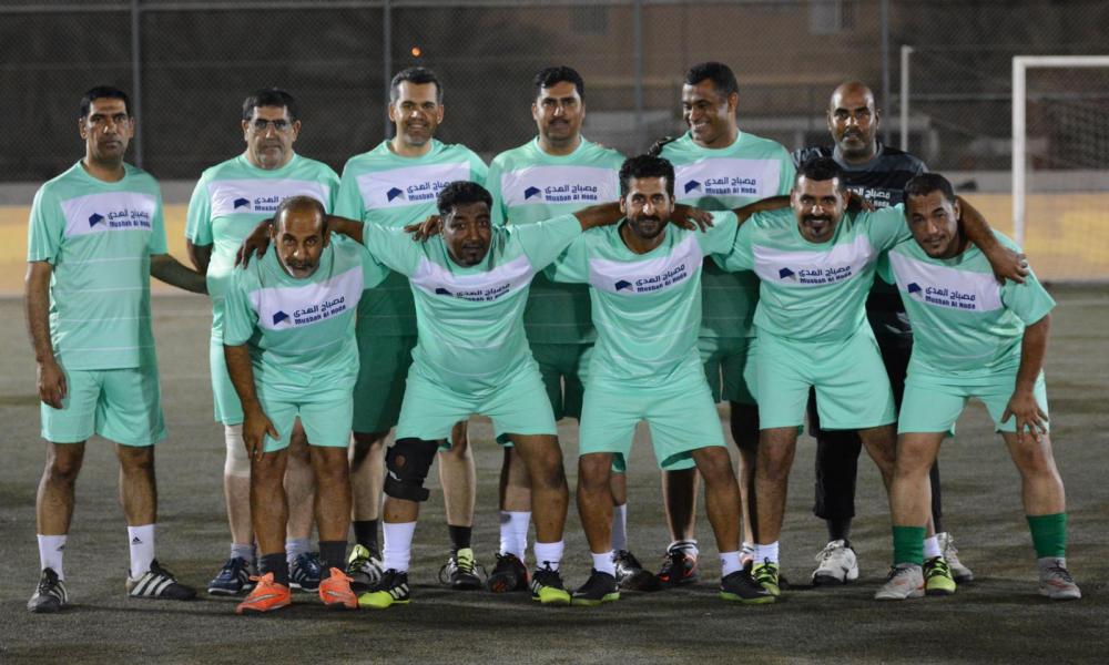 مزعل والبري لنهائي بطولة مصباح الهدى لقدامى اللاعبين