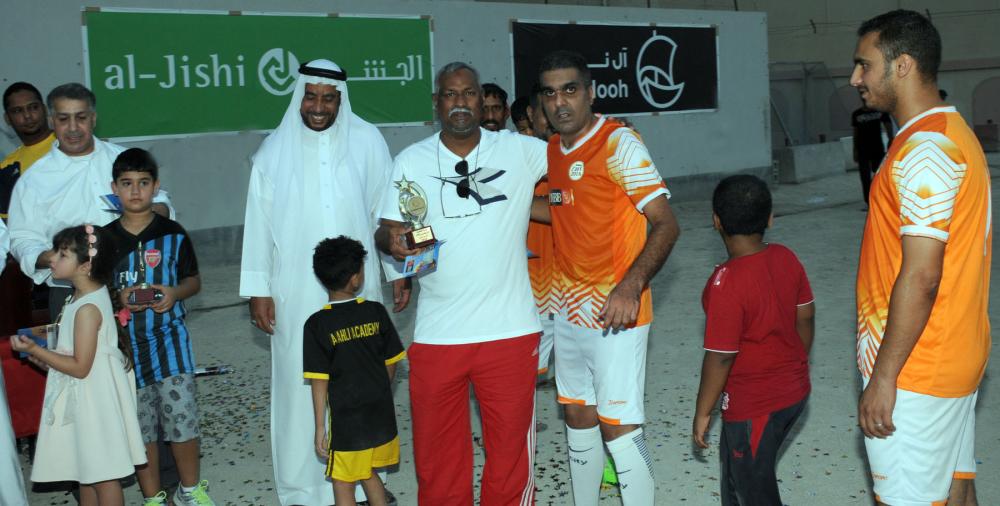 "البحرين الوطنى" بطلاً لدورة السقية الرمضانية للقدم