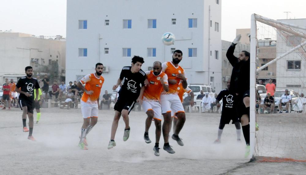 "البحرين الوطنى" بطلاً لدورة السقية الرمضانية للقدم
