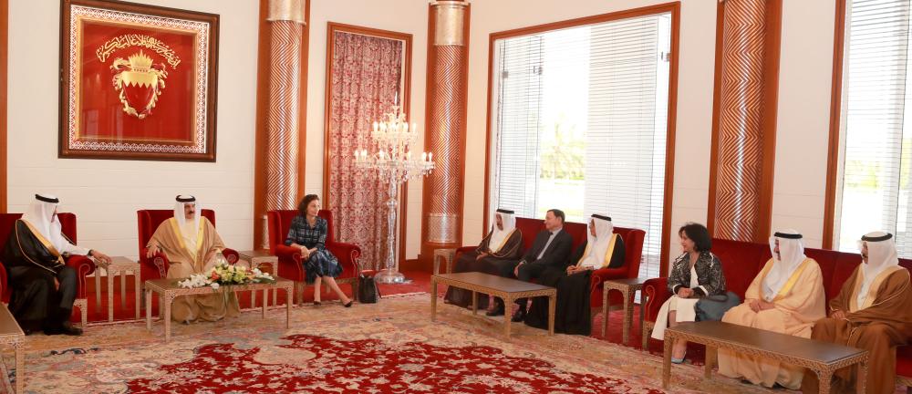 الملك: تطور مستمر في التعاون بين البحرين و"اليونسكو" ثقافياً وتعليمياً