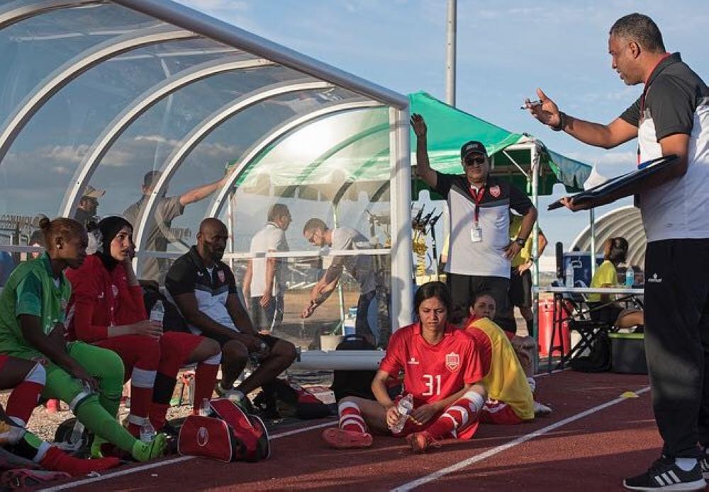 الحربان: مشاركة إيجابية لسيدات الأحمر بالمونديال العسكري العالمي