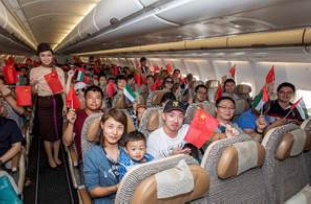 الاتحاد للطيران تحتفي بزيارة الرئيس الصيني  بأنشطة ثقافية