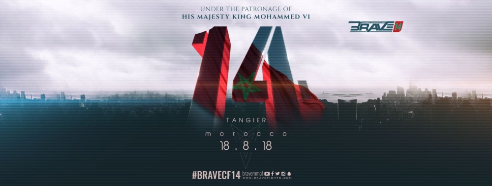 اتحاد القتال الشجاع BRAVE يعتمد مواجهات النسخة الرابعة عشرة بالمغرب