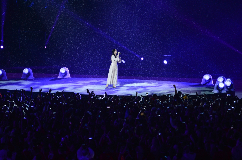 إندونيسيا تودع 16 ألف رياضي بدورة الألعاب الآسيوية